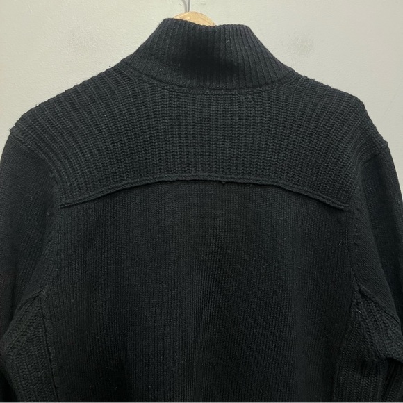 Ted Baker London Black Lambswool Cashmere Pullover Sweater Size 5 = XL - Picture 6 of 13